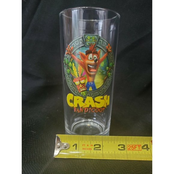 Crash Bandicoot Xbox One PS4 Rare Glass 2017 Activision Gamers Collectible - Picture 9 of 12